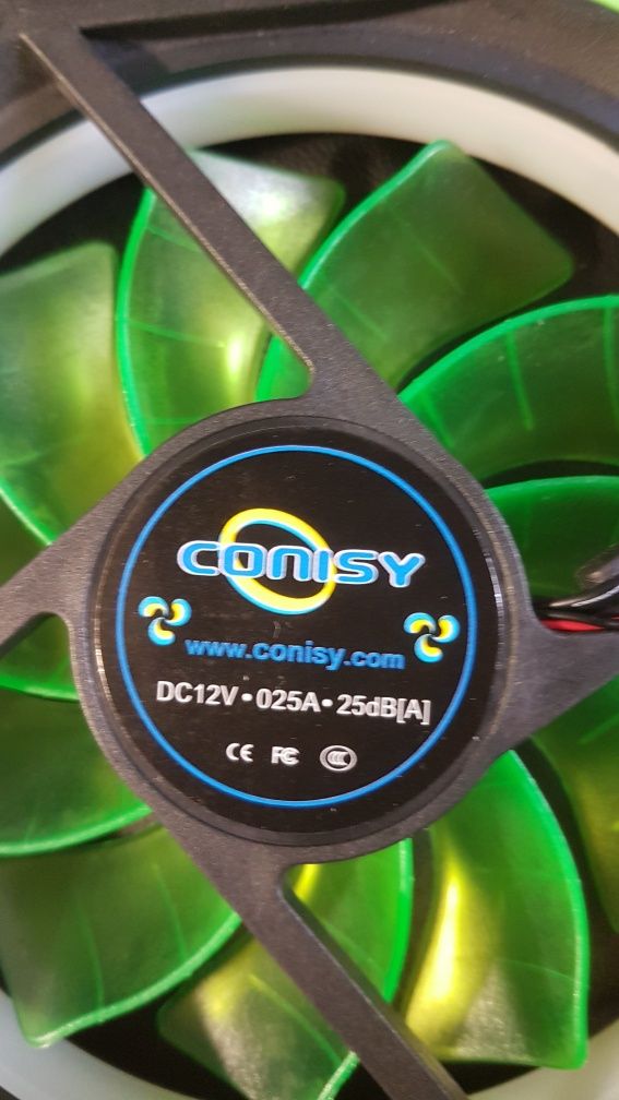 Вентилятор  Conisy Led Verde