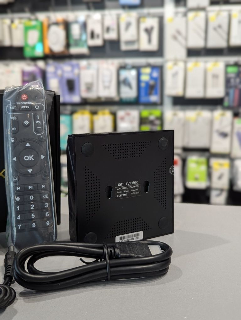 X96 Max 4/32 Slimbox DDR4 1000Mbit Lan Налаштована  ОПТ  ДРОП