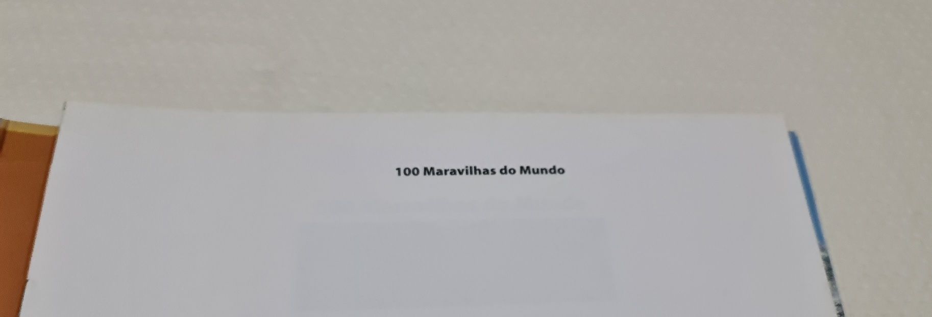Guia: As 100 Maravilhas do Mundo.  Novo