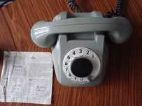 Stary telefon REL Elektrim Telkom RWT CB-662 z "papierami"