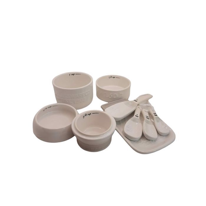 naczynie ceramiczne miarka miarki kuchenne