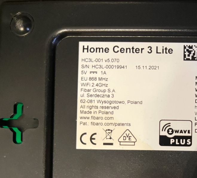Zestaw Smart House Fibaro stan bdb