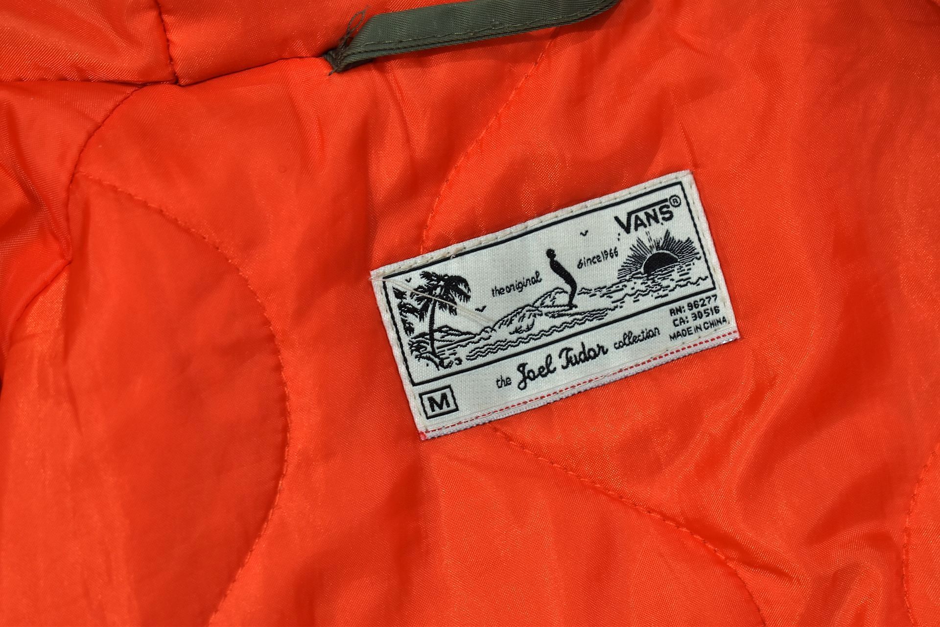 VANS Męska Ocieplana Kurtka Parka Khahki M