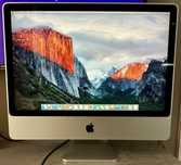 Piękny iMac 24” A1225 Mac Os X El Capitan 10.11.6/windows 10!
