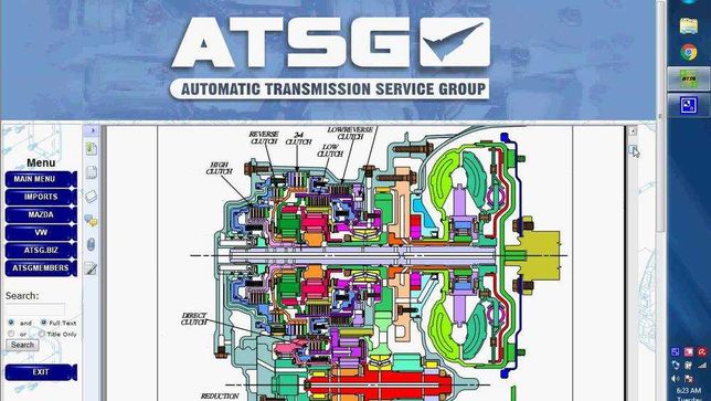 ATSG Automatyczne skrzynie biegów Naprawa 2017