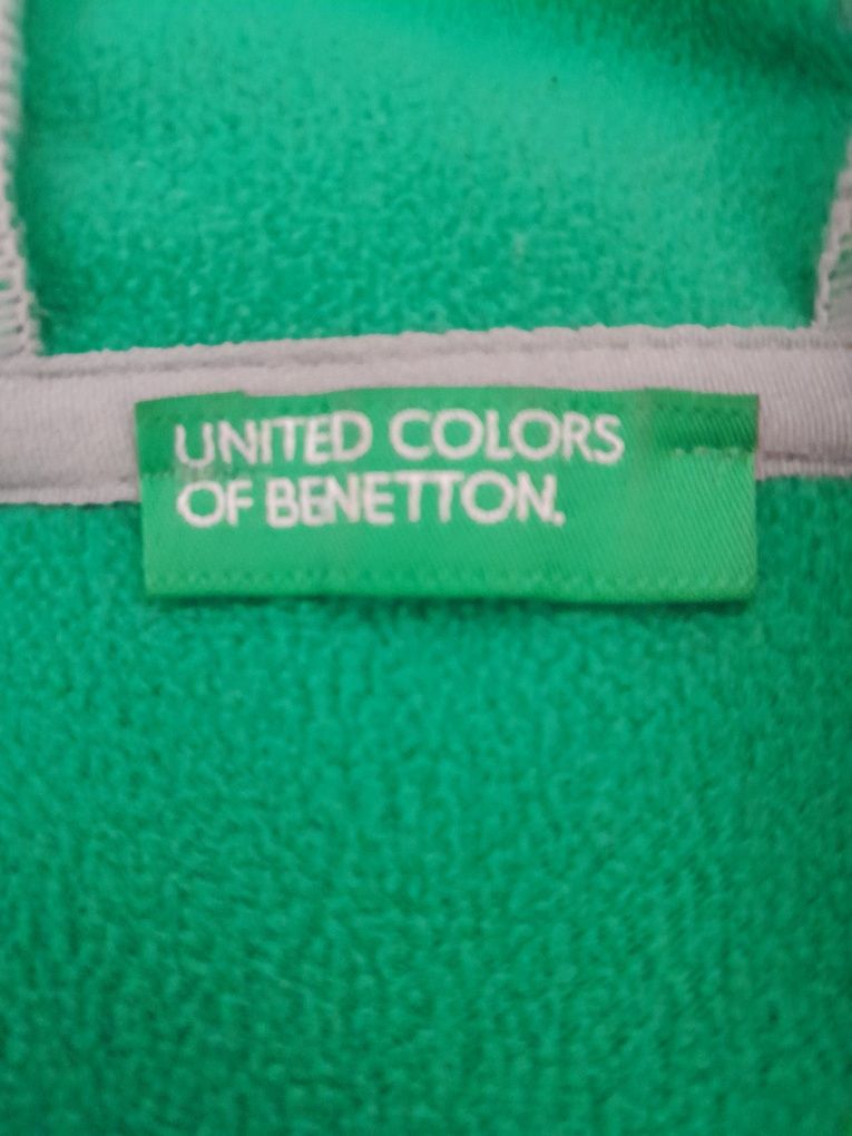 Benetton - Casaco com capuz / hoodie com fecho