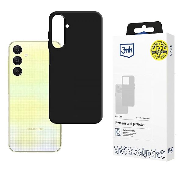 Etui 3mk Matt Case na Xiaomi Poco C75 - czarne