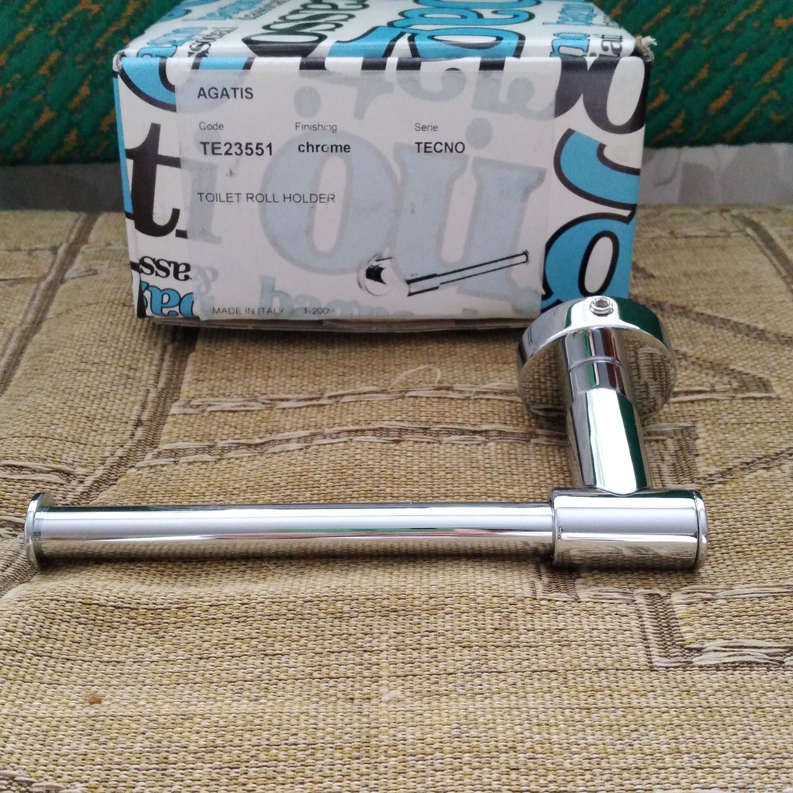 bagno te 23551 хром. новий тримач туалетного паперу