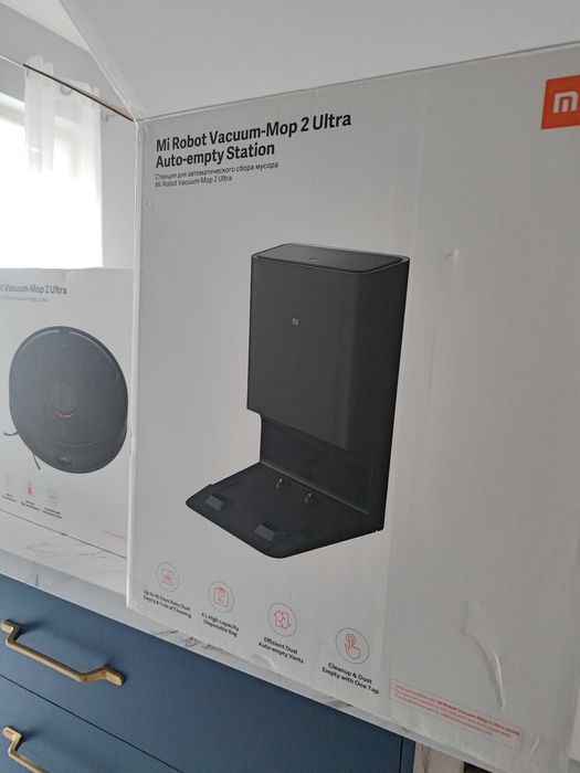 Automatyczny Odkurzacz Xiaomi Mi Robot Vacuum Mop 2 Ultra Zestaw