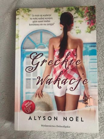 Greckie wakacje książka Alyson Noel