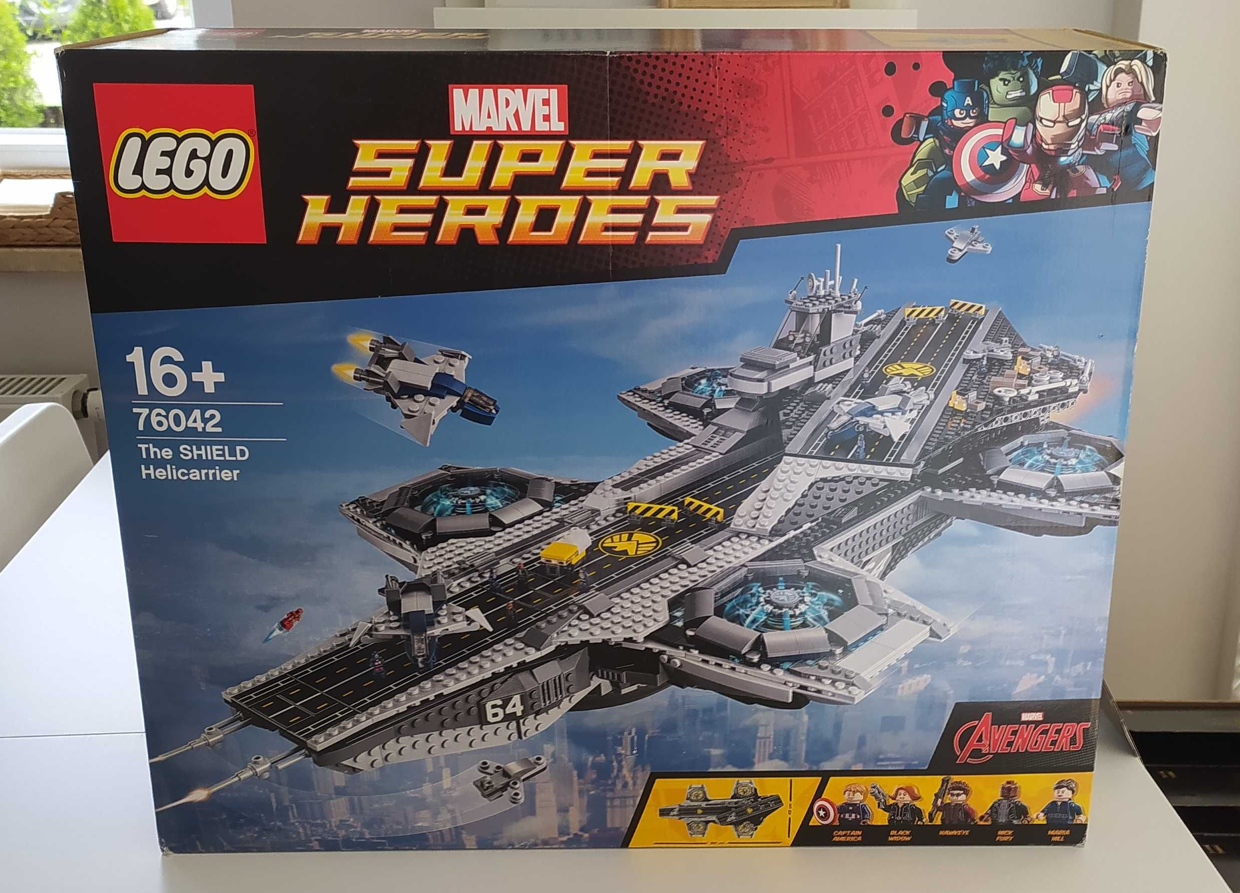 LEGO 76042 Marvel Super Heroes  - Lotniskowiec SHIELD Helicarrier