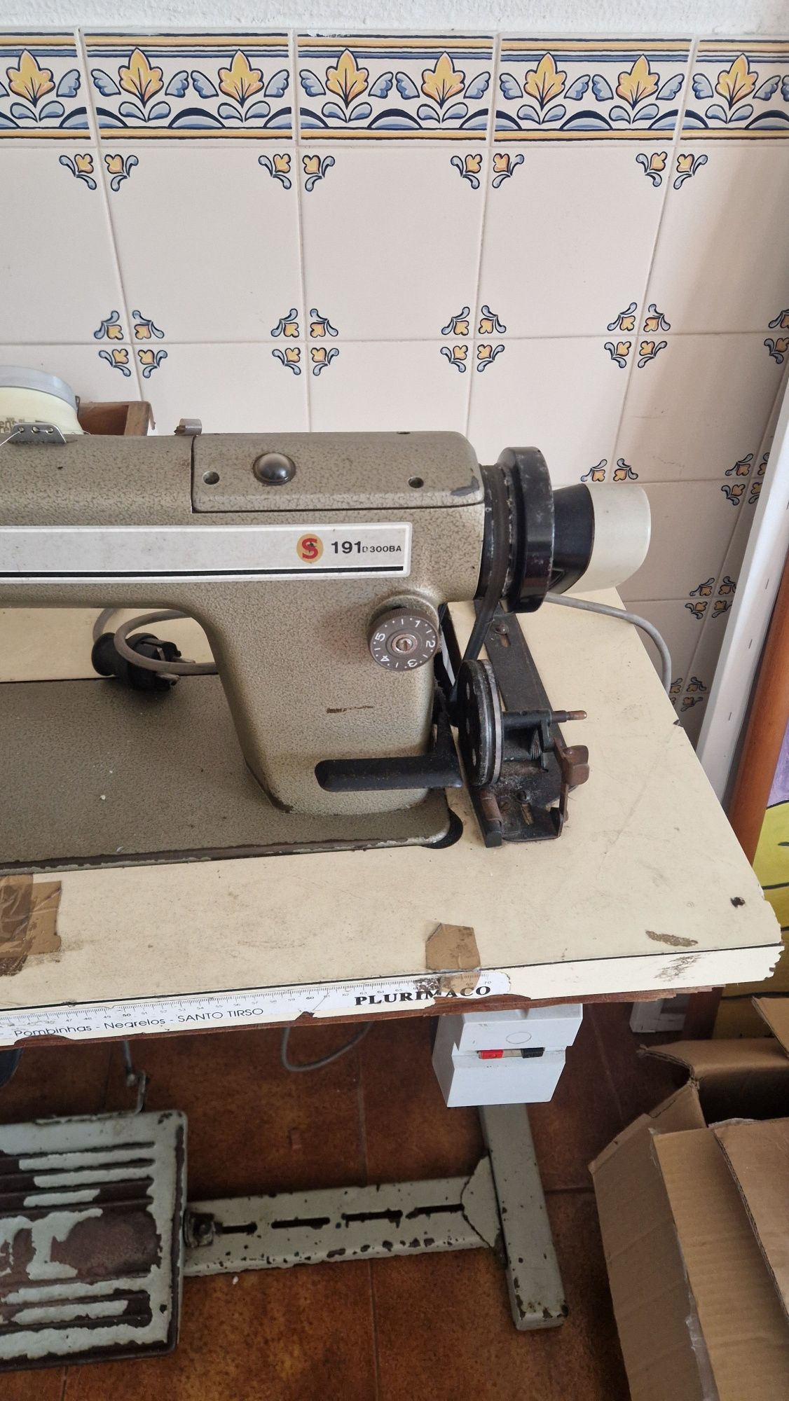 Máquina de costura industriais