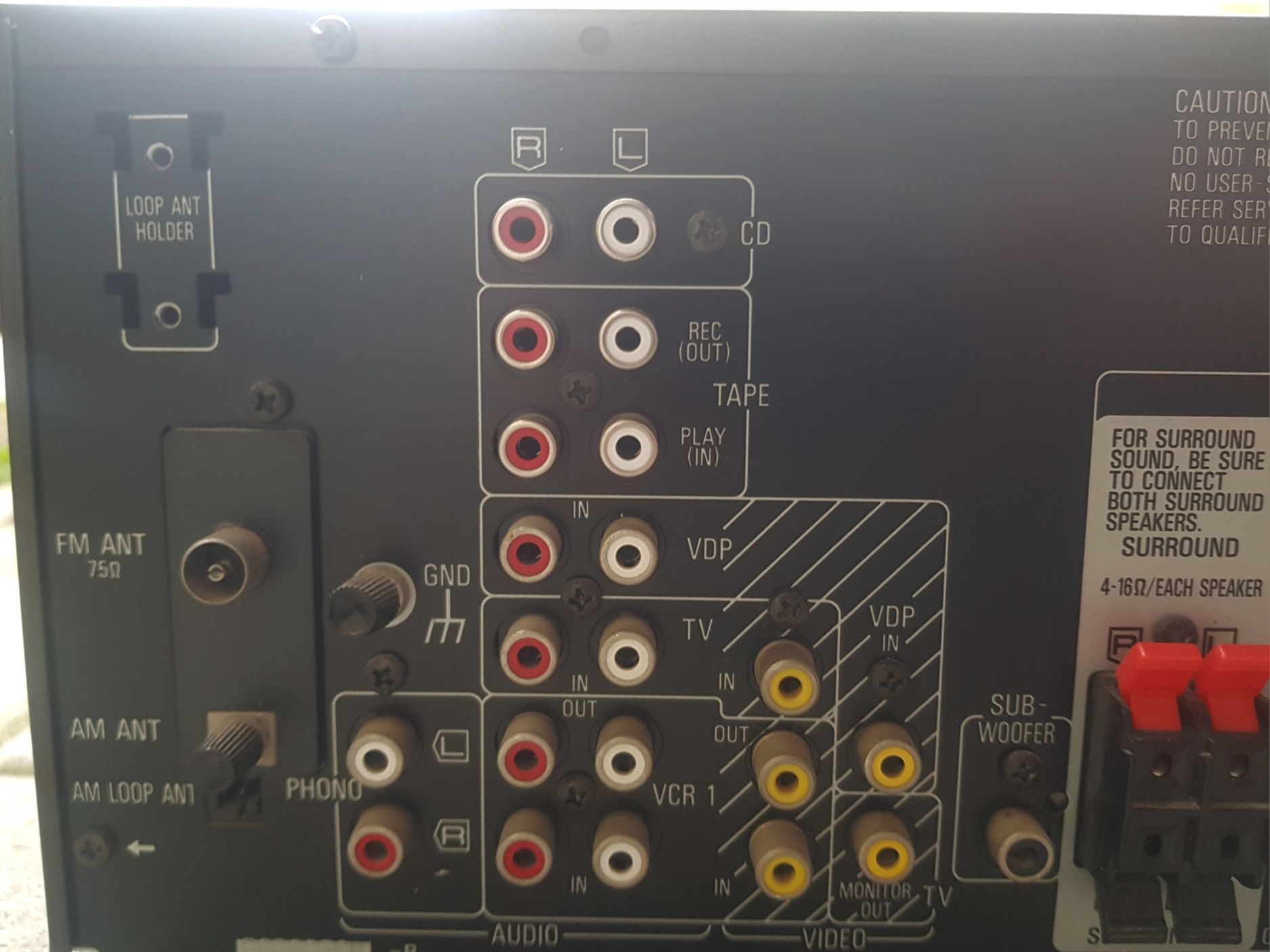 Amplituner Technics SA EX700 z pilotem