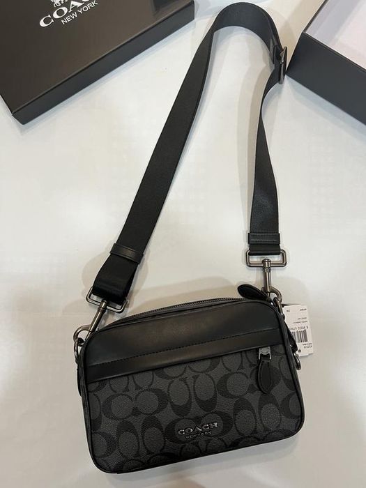 ОРИГИНАЛЬНАЯ мужская сумка Coach crossbody| Чоловіча сумка |Мессенджер