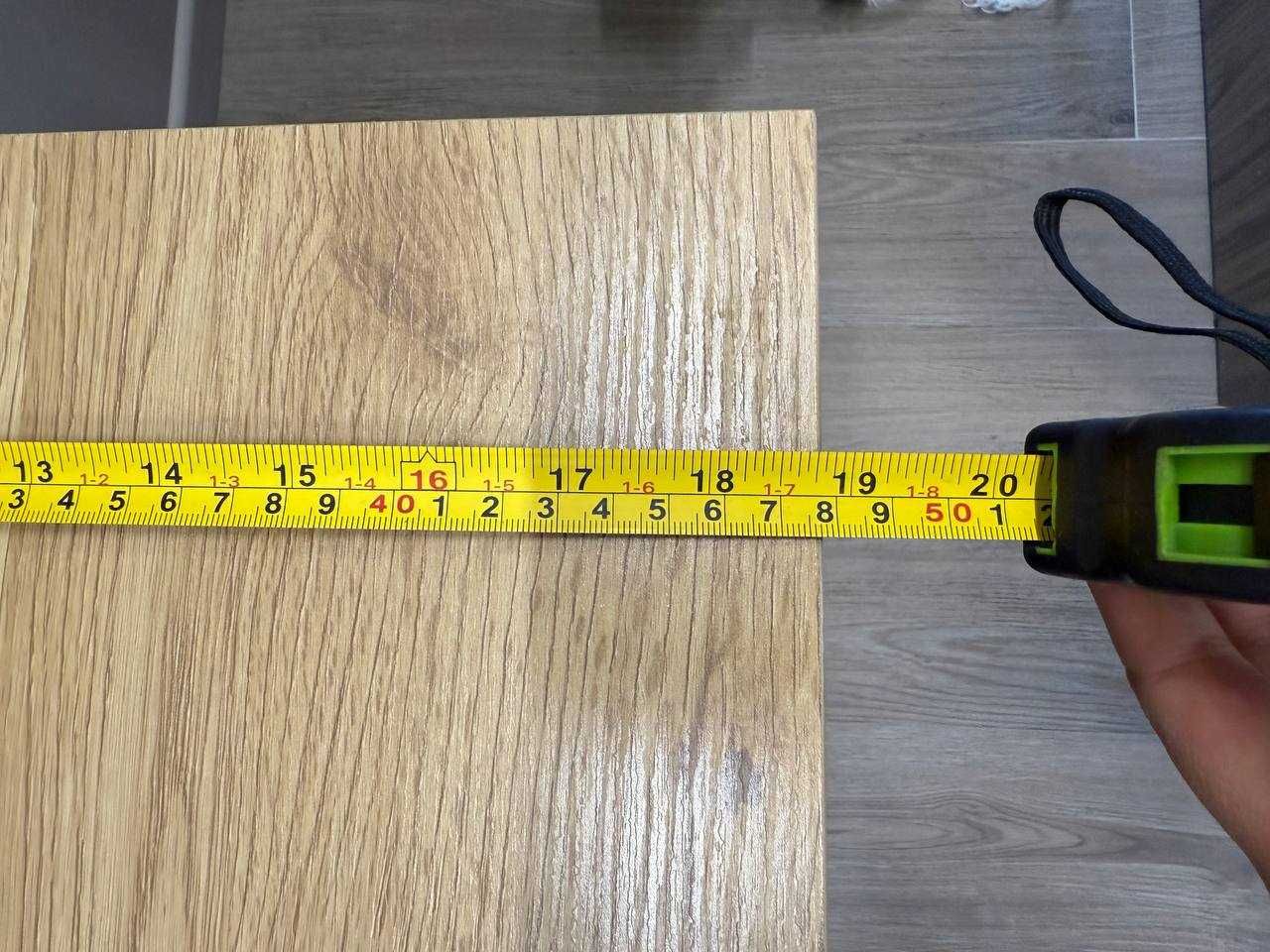 Стіл письмовий Jysk TRAPPEDAL 48x95см 1 шух теплий дуб/чорний