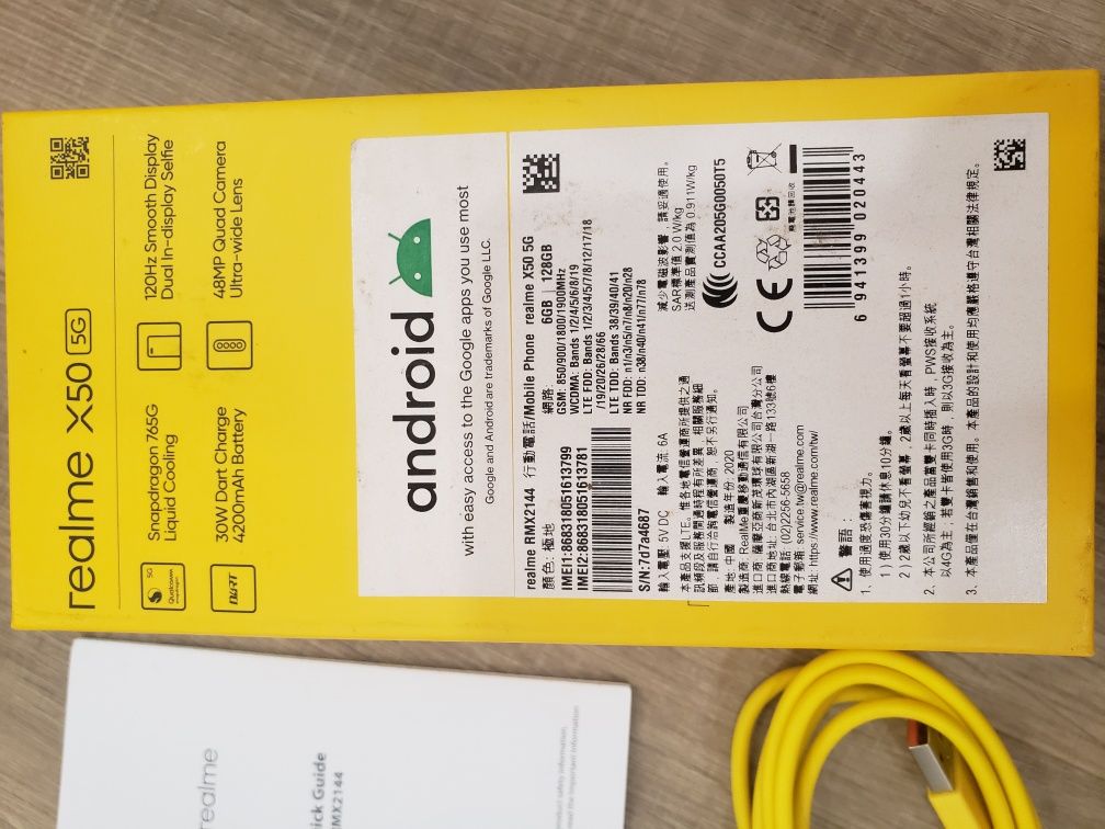 Realme X50 5G 128gb