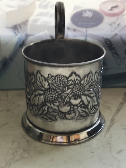 Подстаканники из СССР.Мельхиор.