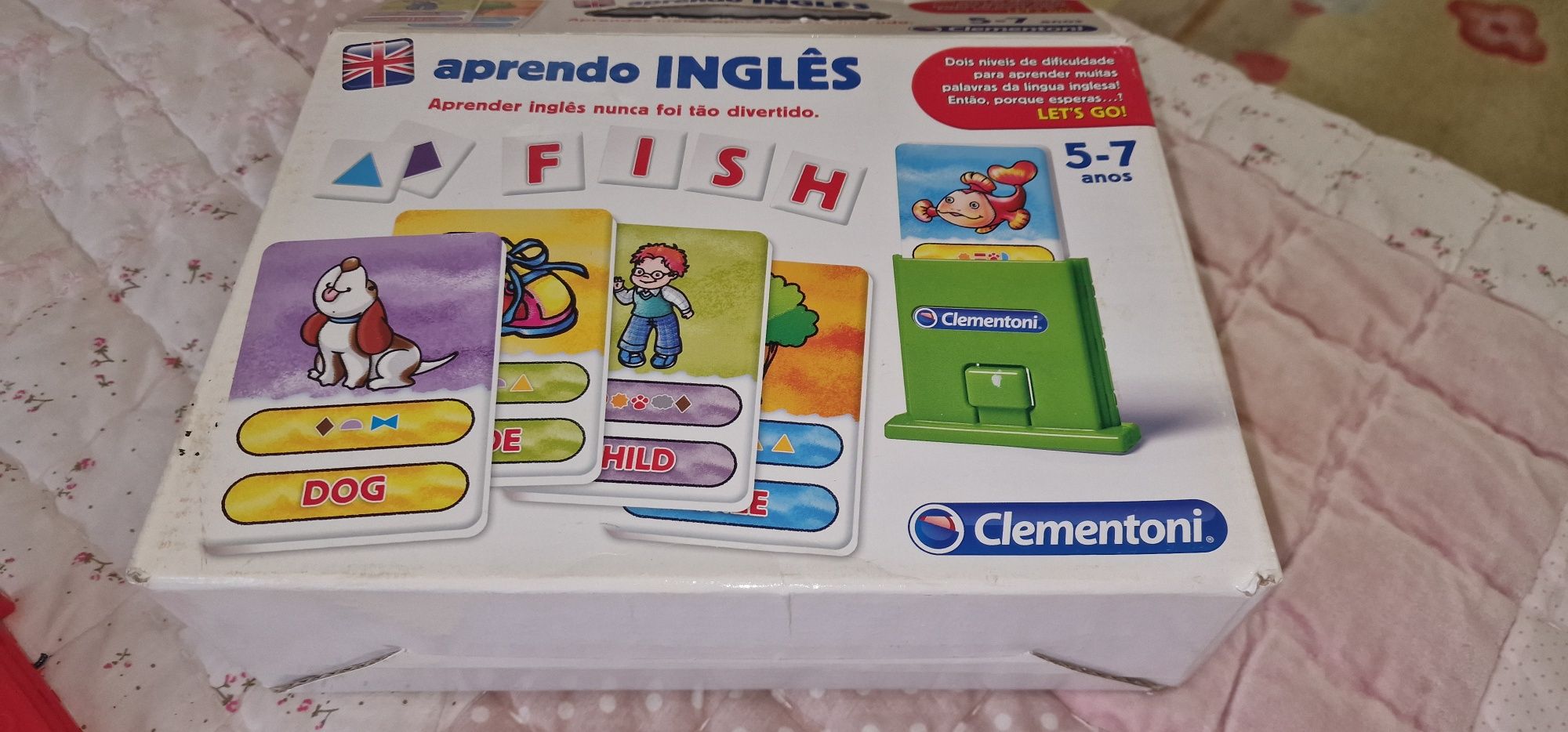 Jogo didactico aprender inglês da Clementonini