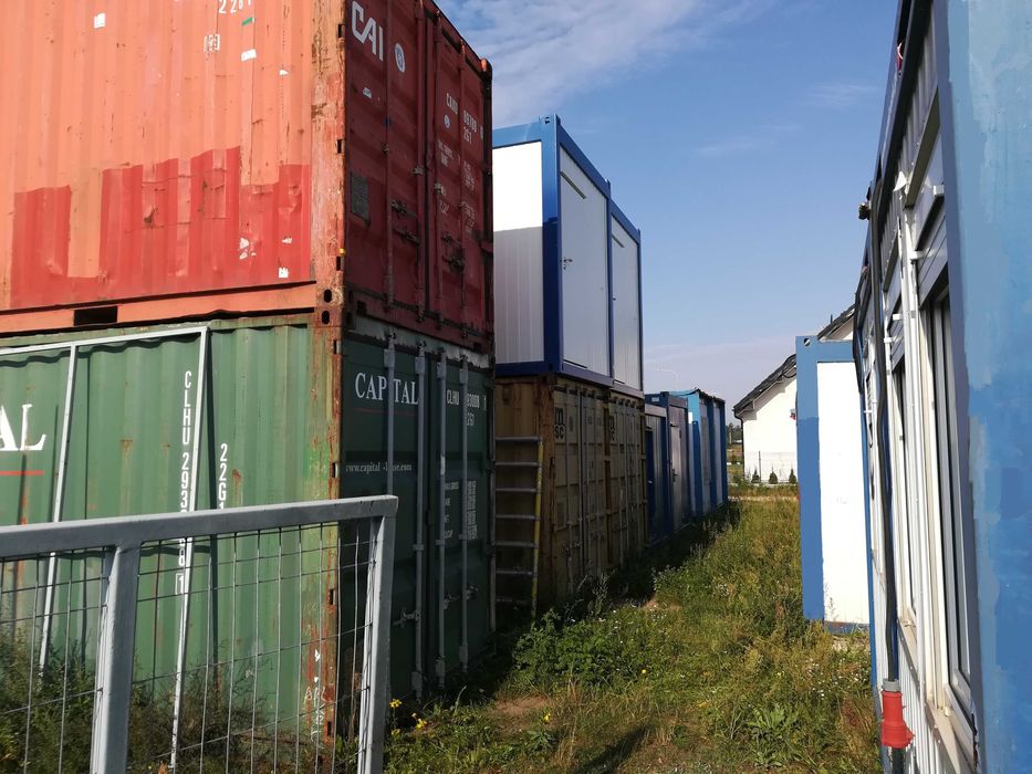 Wynajem kontenerów magazynowych, socjalnych