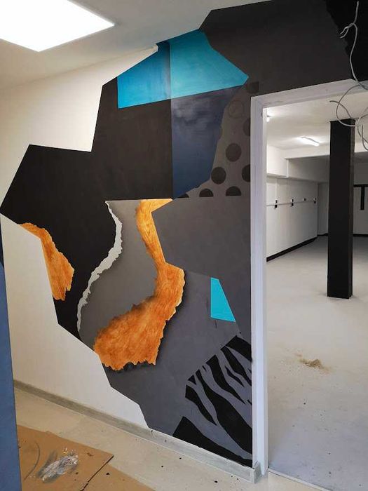 Malowanie artystyczne graffiti murale