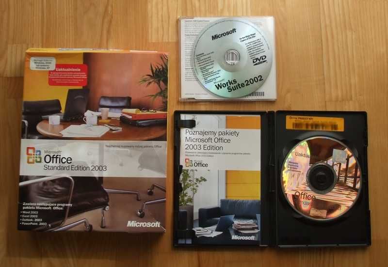 Pakiet MS Office Standard Edition 2003 PL