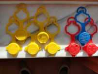 Tampas garrafas gasosa refrigerantes BB Cirel antigas vintage