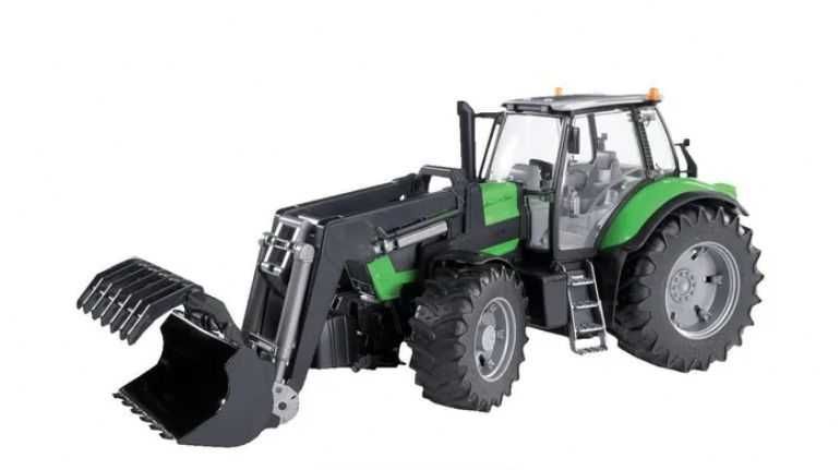 Ciągnik Deutz-Fahr Agrotron X720 z ład. czołowym - zabawka Bruder