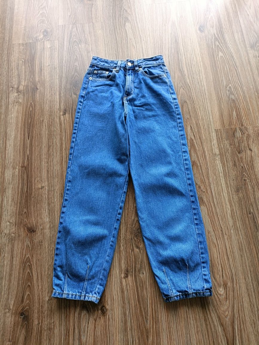 Spodnie dziewczęce jeansowe Sinsay