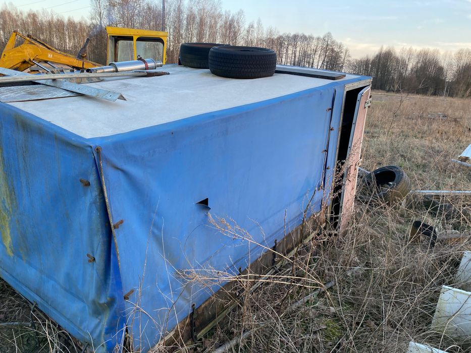 Skrzynia ładunkowa paka ducato boxer ze schowkami i plandeką