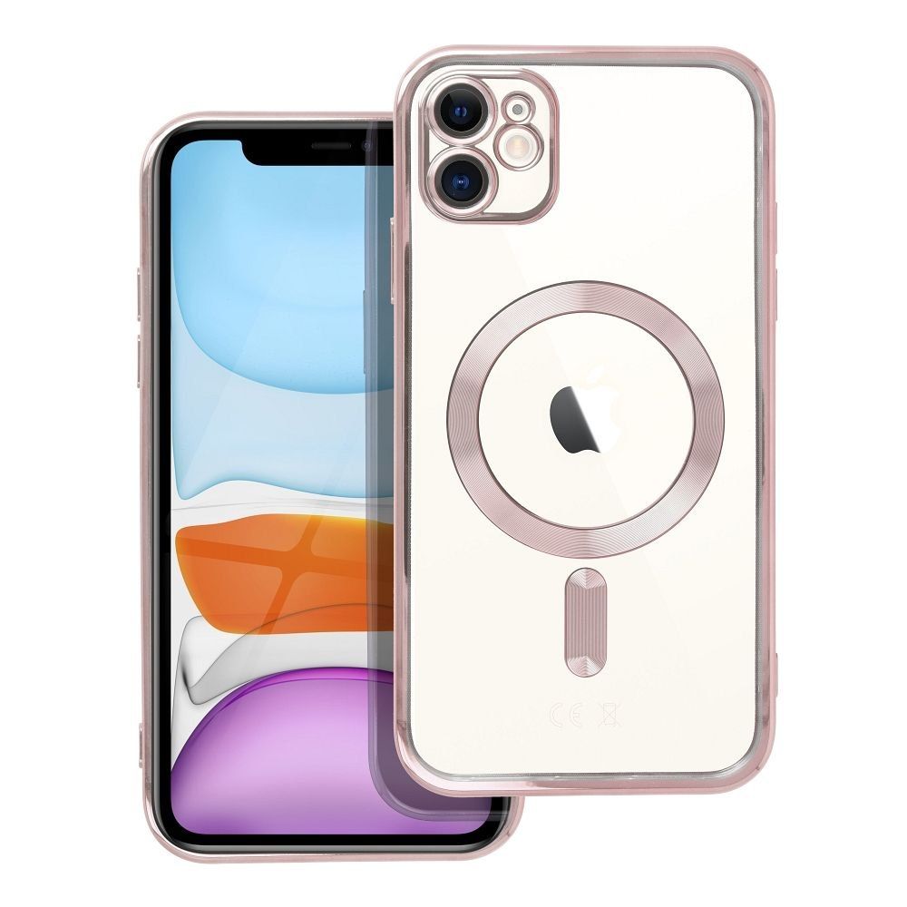 Futerał ELECTRO MAG COVER MagSafe do IPHONE 11 złoty róż
