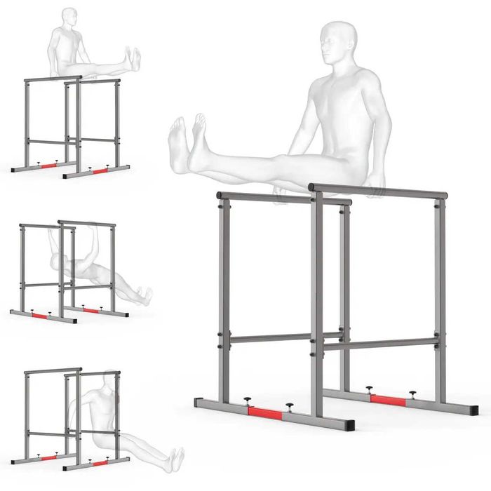 Бруси підлогові спортивні Поручні регульовані напольні W-046 Брусья