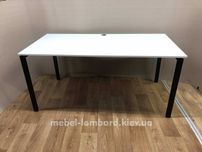 Стол офисный прямой "Loft" "Белый" бу 20 шт