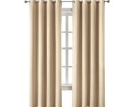 Zasłony zaciemniające termoizolacyjne 140 x 225cm, 2 sztuki, Przelotki