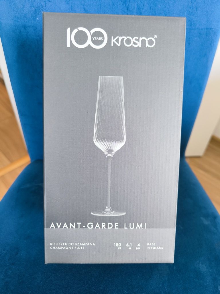 Krosno Kieliszki do szampana Avant-grande lumi