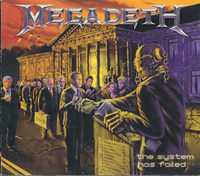CD Megadeth - The System Has Failed (Japan 2004)