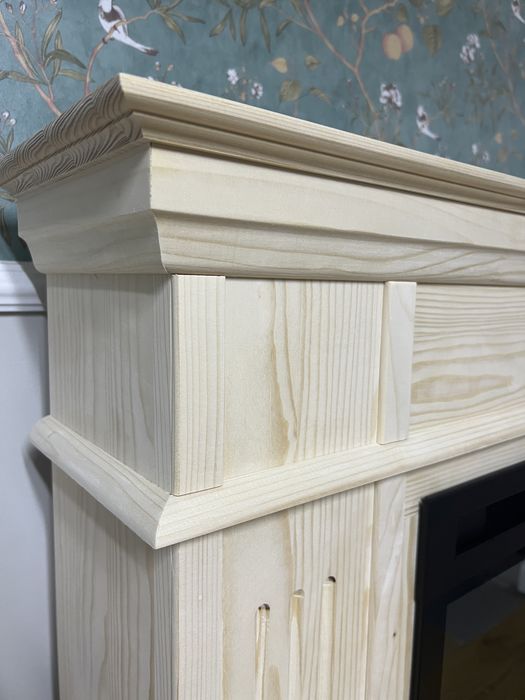 Kominek z DREWNA wkład elektryczny Dimplex eko boho rustic Wonder/LS