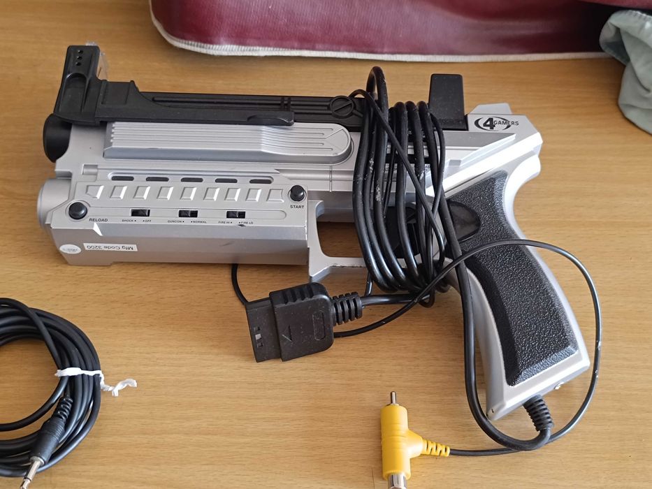 4Gamers Ballistic Light Gun Namco Guncon Playstation 1