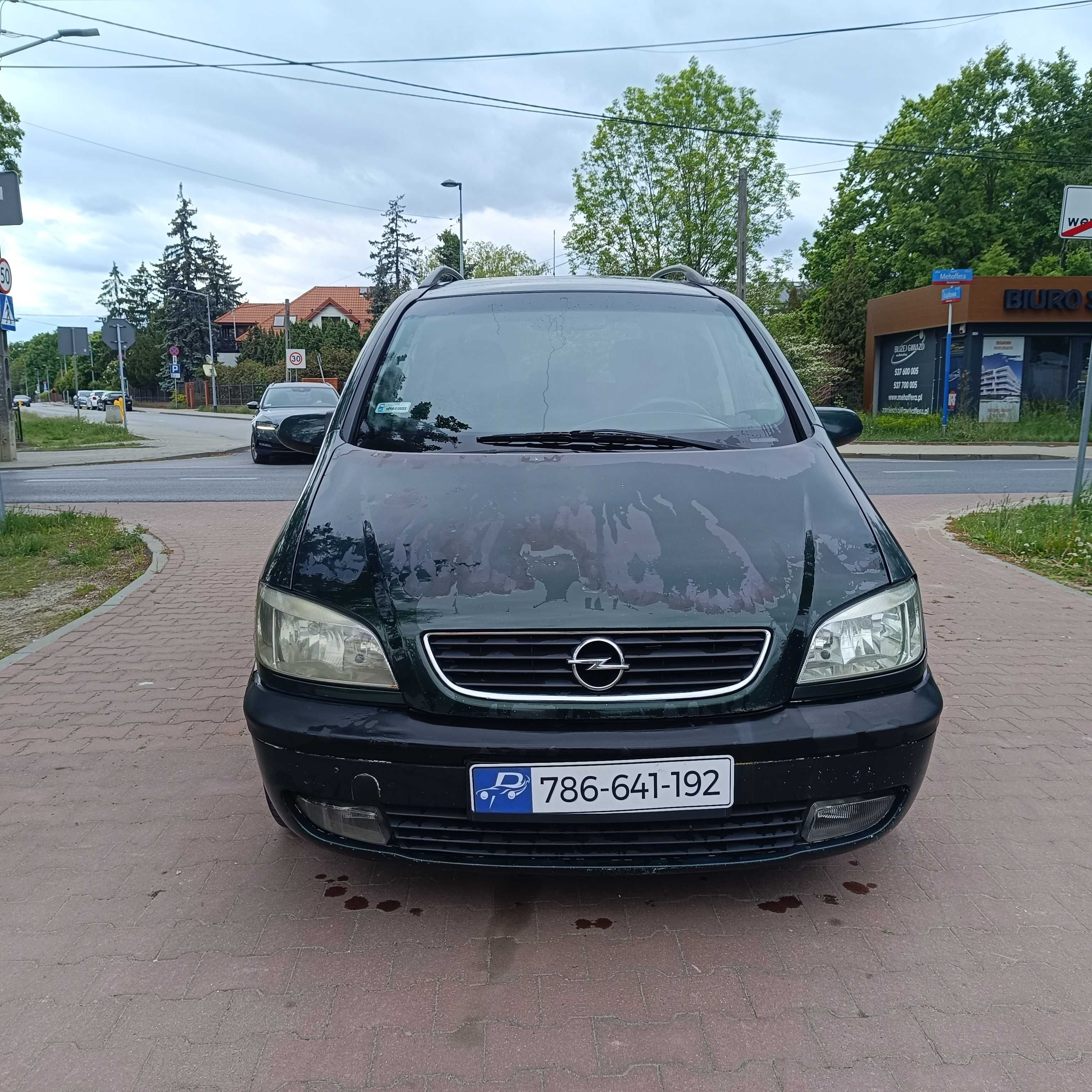Opel Zafira // 1.6 LPG // 7-osobowy // Sprawny