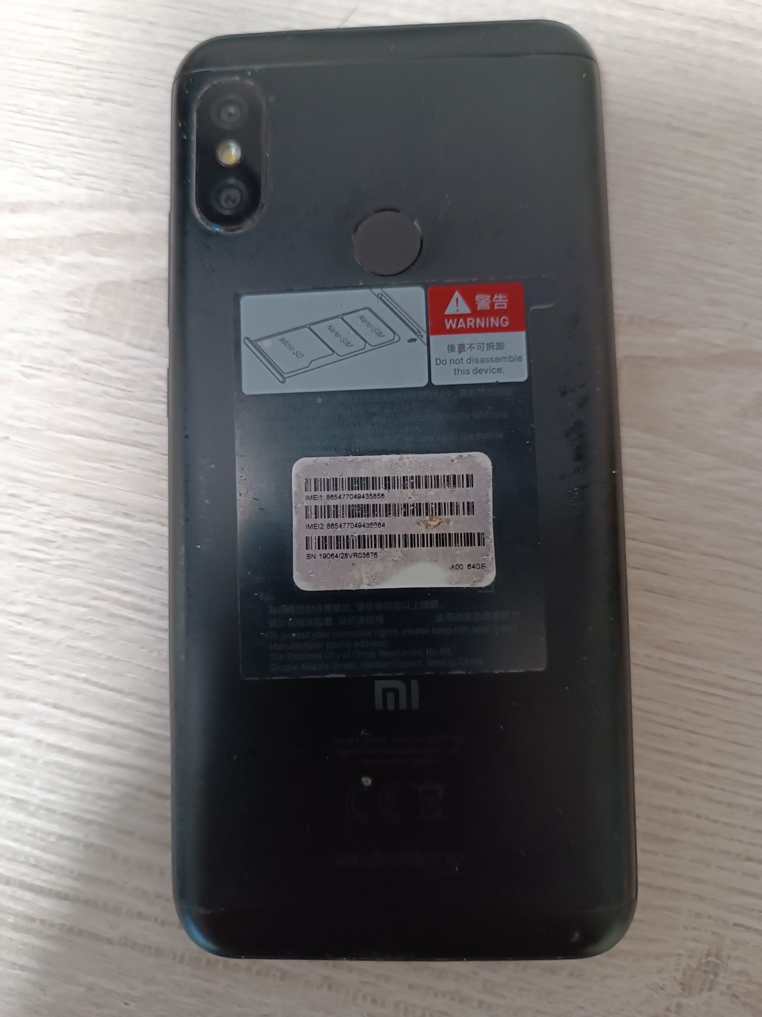 Xiaomi Mi A 2lite 4/64