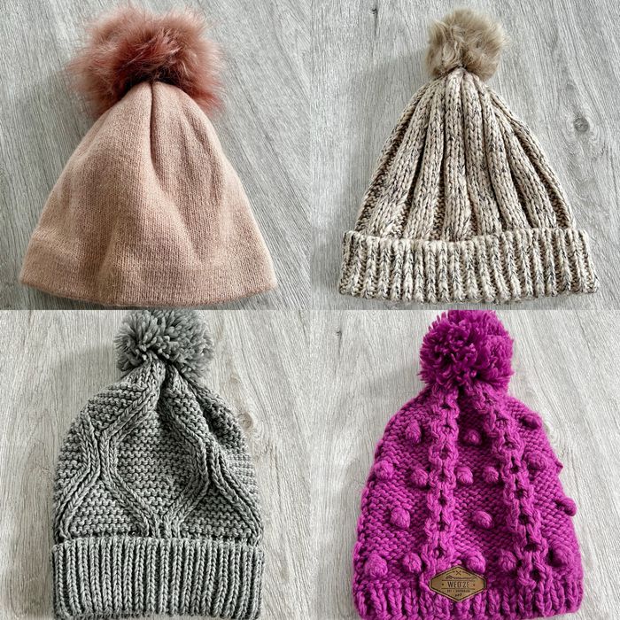 Zestaw 4 sztuk czapek