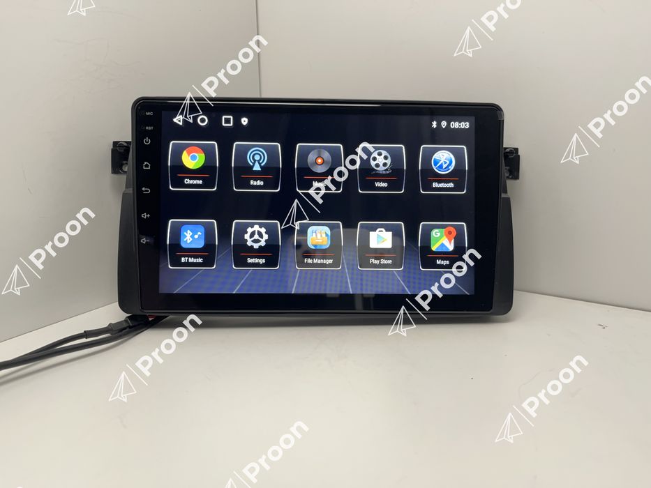 Auto Rádio Bmw E46 Android 2 din ano 1998 até 2006