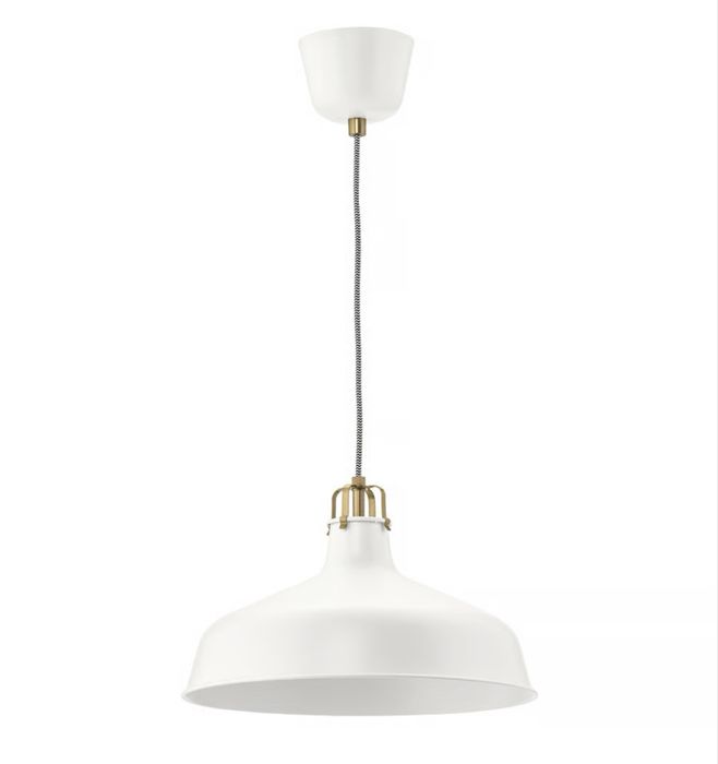 Candeeiro teto branco ikea
