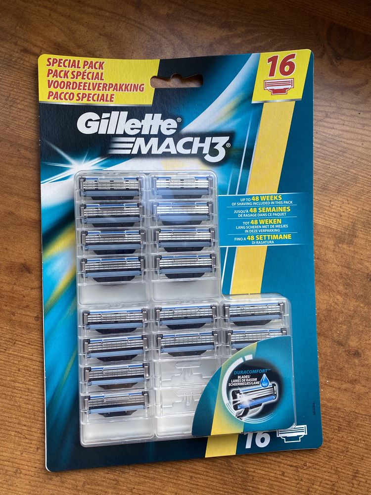 Gillette Mach3 Wkład do maszynki 16szt