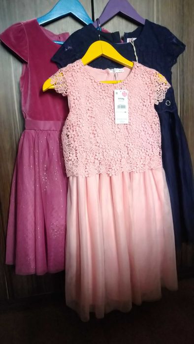 платье нарядное сукня святкова сетка фатин cool club 128