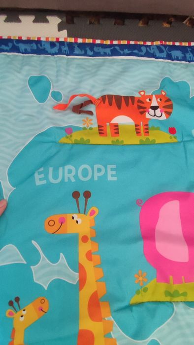 Duża mata edukacyjna dla dziecka