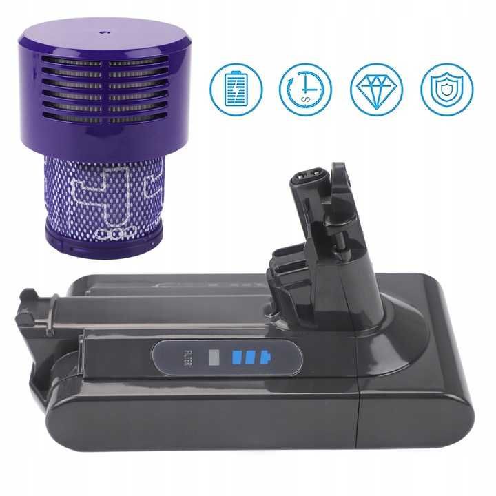 zapasowy akumulator do odkurzacza Dyson V10 25,2V 6000mAh