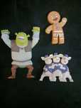 Zestaw figurek Shrek / 3 szt