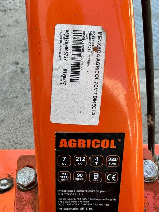 motoenxada agricol 7cv
