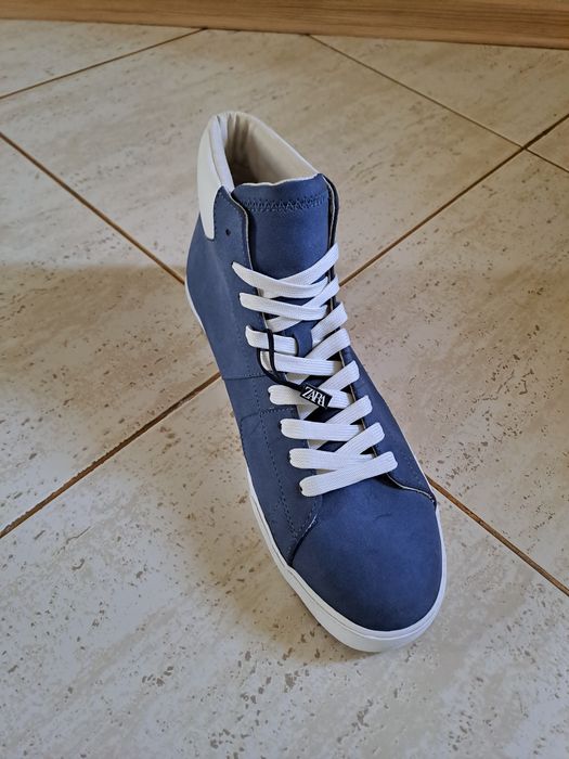 Високі кеди, Ботинки Zara сині