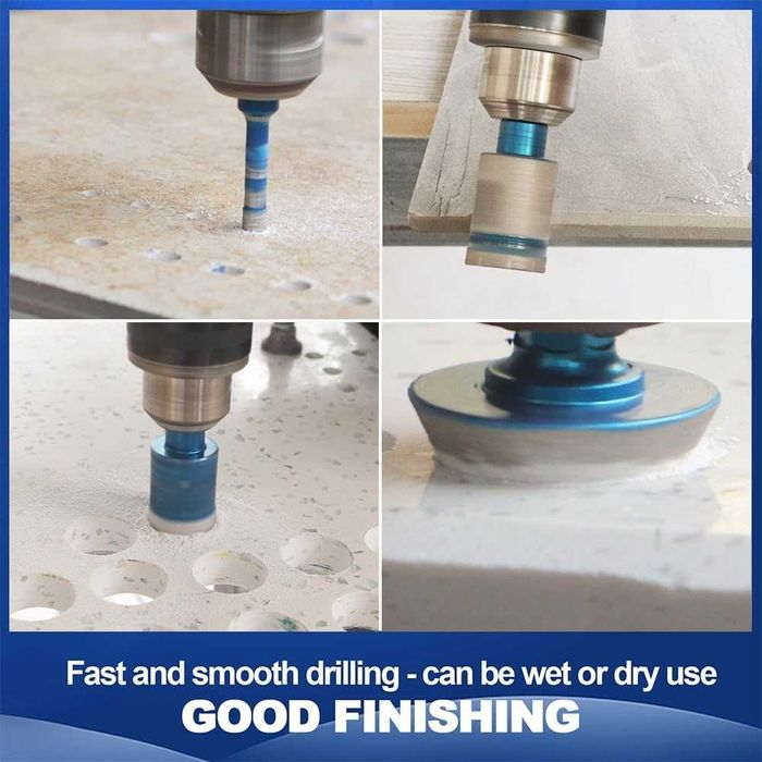 Алмазні свердла-коронки BRSCHNITT 6/8/10/20/25/28/32/35/45/65 та 50 мм